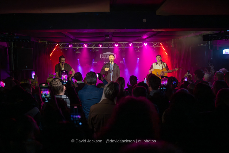 Skinny Living on stage at The Black Prince in Northampton on Tuesday, January 30, 2024. Photo by David Jackson