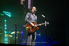 Snow Patrol on stage at the bp pulse LIVE Arena in Birmingham on Sunday, February 17. Photo by David Jackson.