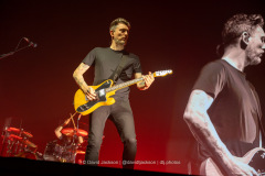 Snow Patrol on stage at the bp pulse LIVE Arena in Birmingham on Sunday, February 17. Photo by David Jackson.