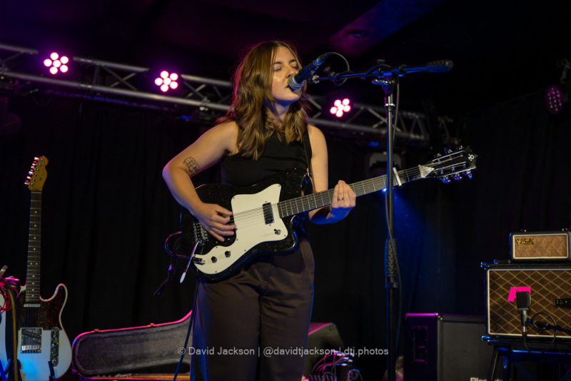 Charlotte Carpenter on stage at The Black Prince in Northampton on Friday, July 28, 2023. Photo by David Jackson.