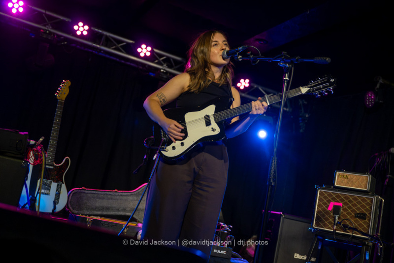 Charlotte Carpenter on stage at The Black Prince in Northampton on Friday, July 28, 2023. Photo by David Jackson.