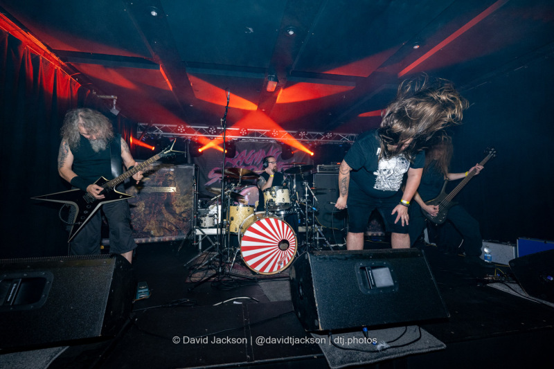 Ashborn on stage at The Black Prince in Northampton on Friday, November 1, 2024. Photo by David Jackson.
