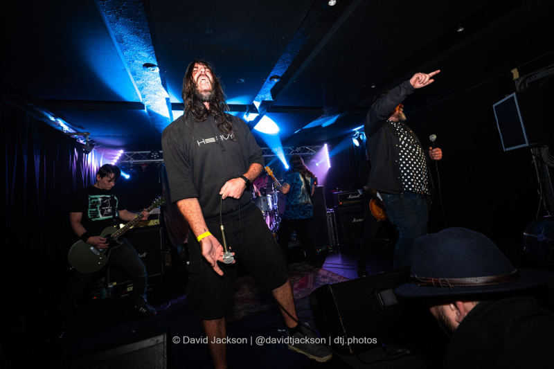 Raging Speedhorn on stage at The Black Prince in Northampton on Friday, November 1, 2024. Photo by David Jackson.