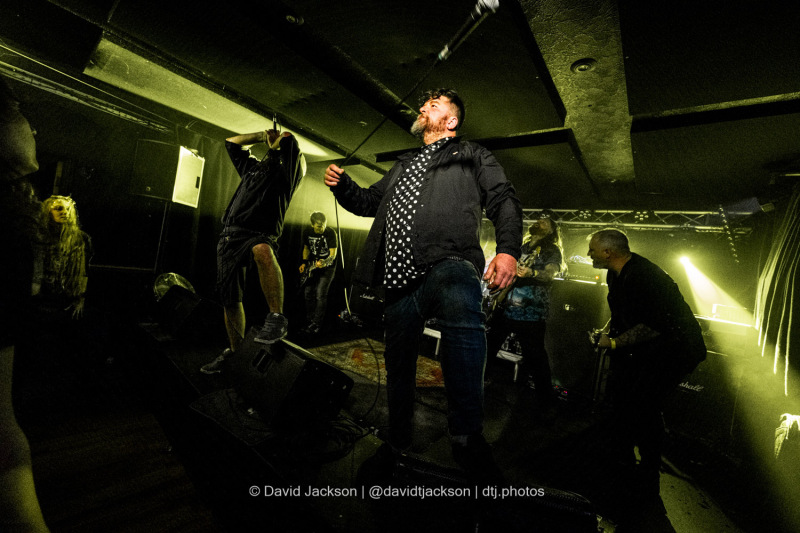 Raging Speedhorn on stage at The Black Prince in Northampton on Friday, November 1, 2024. Photo by David Jackson.