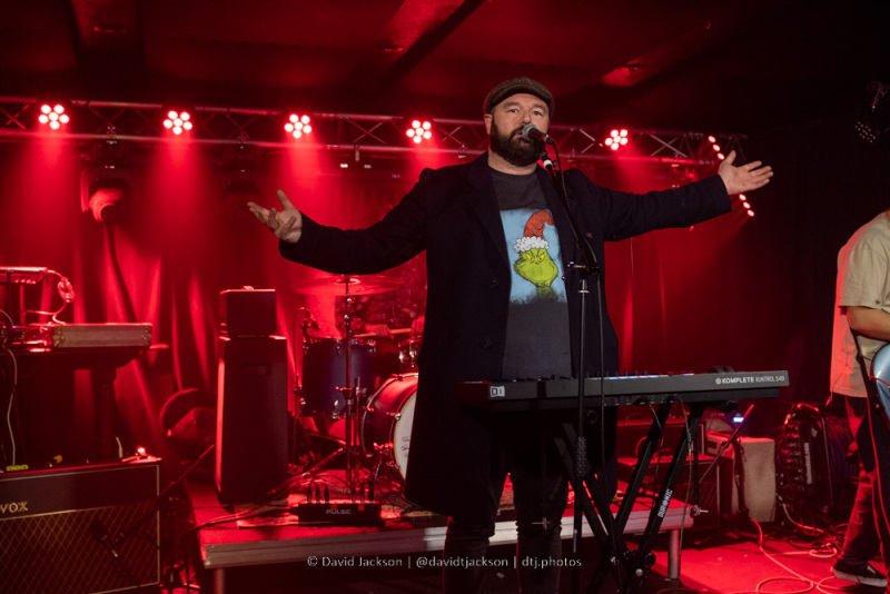 Maddox Jones, Spinadisc Xmas Charity Party, The Black Prince, Northampton, December 16, 2022.