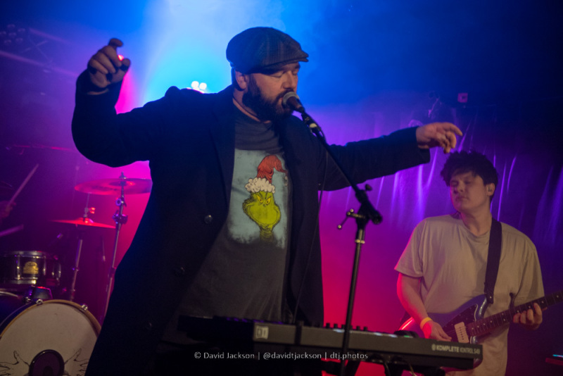 Maddox Jones, Spinadisc Xmas Charity Party, The Black Prince, Northampton, December 16, 2022.