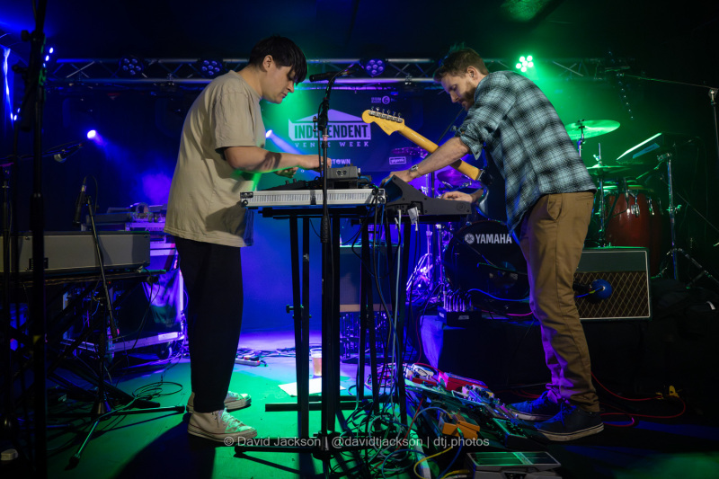 Lite Sleeper on stage at The Black Prince in Northampton on Sunday, February 5, 2024. Photo by David Jackson.