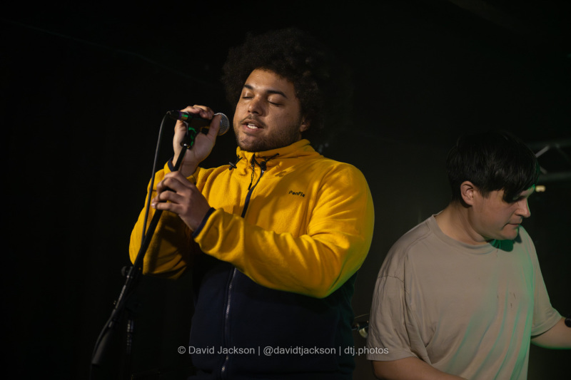 Lite Sleeper on stage at The Black Prince in Northampton on Sunday, February 5, 2024. Photo by David Jackson.