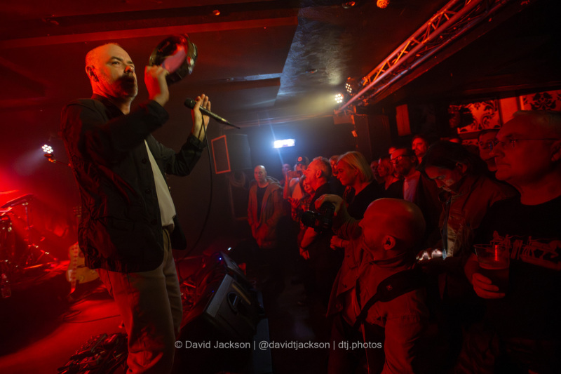 Steve Mason on stage at The Black Prince in Northampton on Sunday, February 5, 2024. Photo by David Jackson.