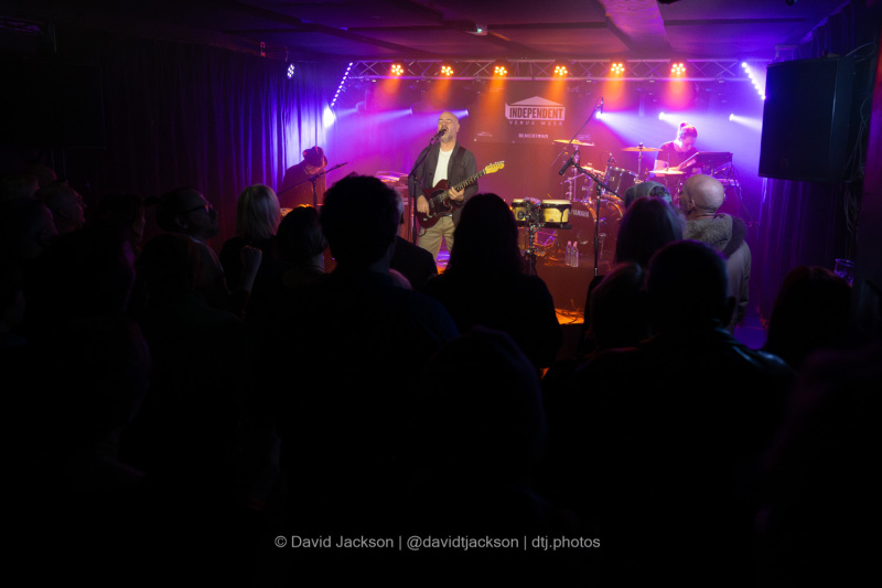 Steve Mason on stage at The Black Prince in Northampton on Sunday, February 5, 2024. Photo by David Jackson.