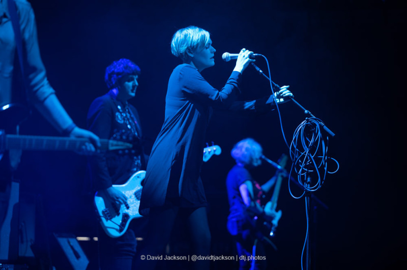 Desperate Journalist on stage at the Symphony Hall in Birmingham, on Tuesday, March 21, 2023. Photo by David Jackson.
