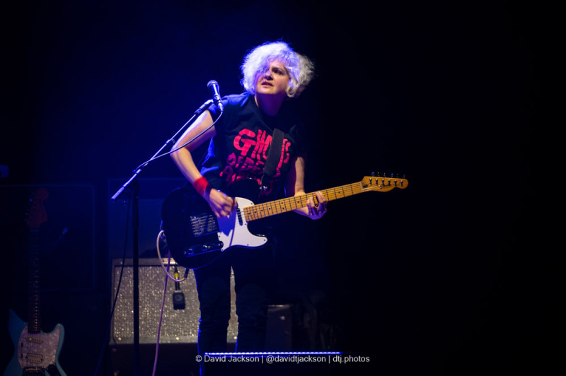 Desperate Journalist on stage at the Symphony Hall in Birmingham, on Tuesday, March 21, 2023. Photo by David Jackson.