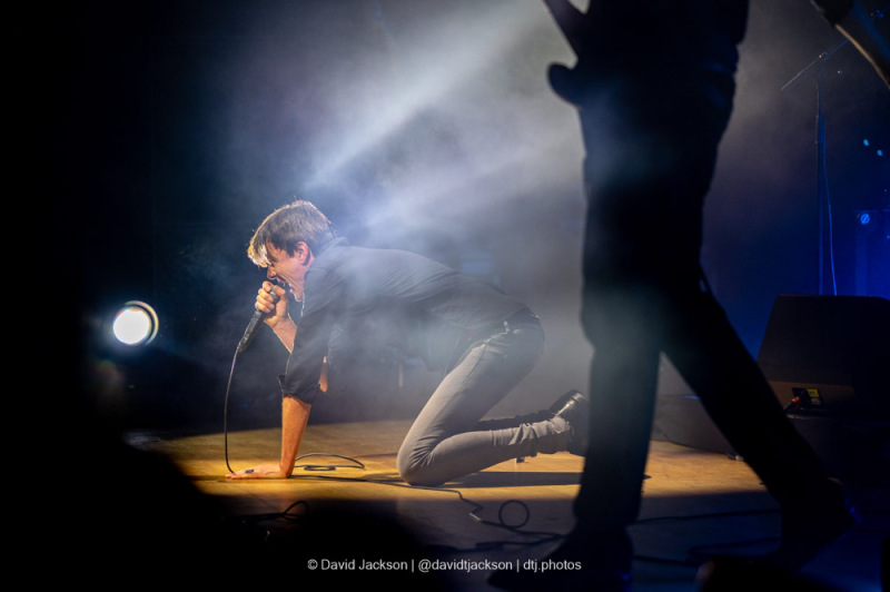Suede on stage at the Symphony Hall in Birmingham, on Tuesday, March 21, 2023. Photo by David Jackson.