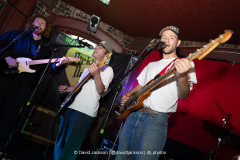 Sunny Gym on stage at The Garibaldi Hotel in Northampton on Saturday, July 19, 2025. Photo by David Jackson.