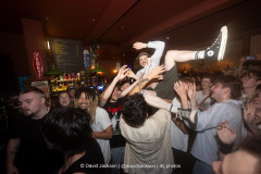 Thistle. fans inside The Garibaldi Hotel in Northampton on Saturday, July 19, 2025. Photo by David Jackson.