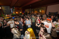Thistle. fans inside The Garibaldi Hotel in Northampton on Saturday, July 19, 2025. Photo by David Jackson.