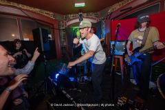 Thistle. on stage at The Garibaldi Hotel in Northampton on Saturday, July 19, 2025. Photo by David Jackson.