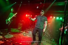 Kez on stage at Esquires in Bedford on Sunday, April 20, 2025. Photo by David Jackson.