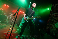 Kez on stage at Esquires in Bedford on Sunday, April 20, 2025. Photo by David Jackson.