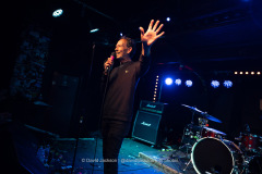 Steve Lamacq on stage at Esquires in Bedford on Sunday, April 20, 2025. Photo by David Jackson.