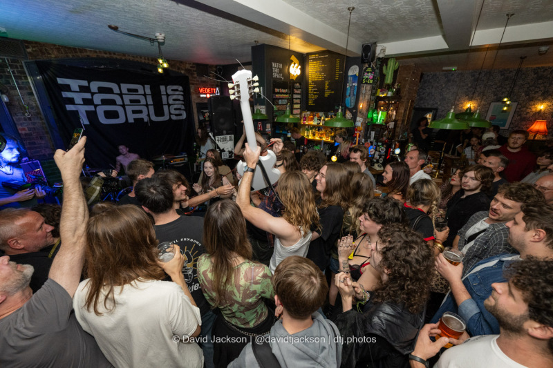 Torus headlining thier album launch show at The Garibaldi in Northampton on Friday, August 31, 2024. Photo by David Jackson.