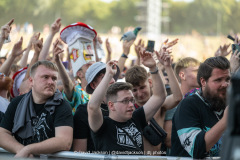 Fans watching acts perform at Tribes Unite at The National Bowl in Milton Keynes on Saturday, August 9, 2025. Photo by David Jackson. Fans watching acts perform at Tribes Unite at The National Bowl in Milton Keynes on Saturday, August 9, 2025. Photo by David Jackson.