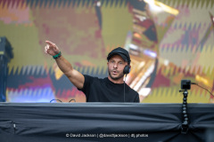 Andy C on stage at Tribes Unite at The National Bowl in Milton Keynes on Saturday, August 9, 2025. Photo by David Jackson.