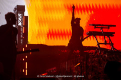 Pendulum on stage at Tribes Unite at The National Bowl in Milton Keynes on Saturday, August 9, 2025. Photo by David Jackson.