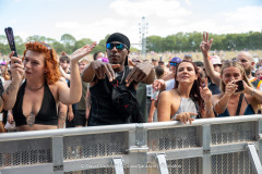 Fans watching acts perform at Tribes Unite at The National Bowl in Milton Keynes on Saturday, August 9, 2025. Photo by David Jackson.