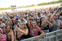 Fans watching acts perform at Tribes Unite at The National Bowl in Milton Keynes on Saturday, August 9, 2025. Photo by David Jackson.