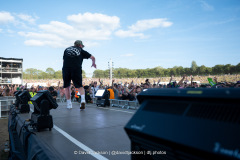 Wilkinson with AD-APT on stage at Tribes Unite at The National Bowl in Milton Keynes on Saturday, August 9, 2025. Photo by David Jackson.