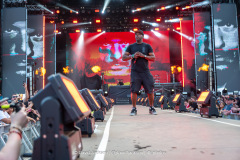 Tonn Piper and Andy C on stage at Tribes Unite at The National Bowl in Milton Keynes on Saturday, August 9, 2025. Photo by David Jackson.