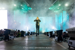 Pendulum on stage at Tribes Unite at The National Bowl in Milton Keynes on Saturday, August 9, 2025. Photo by David Jackson.