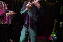 Thomas Truax onstage at The Lab in Northampton on Saturday, April 12, 2025. Photo by David Jackson.
