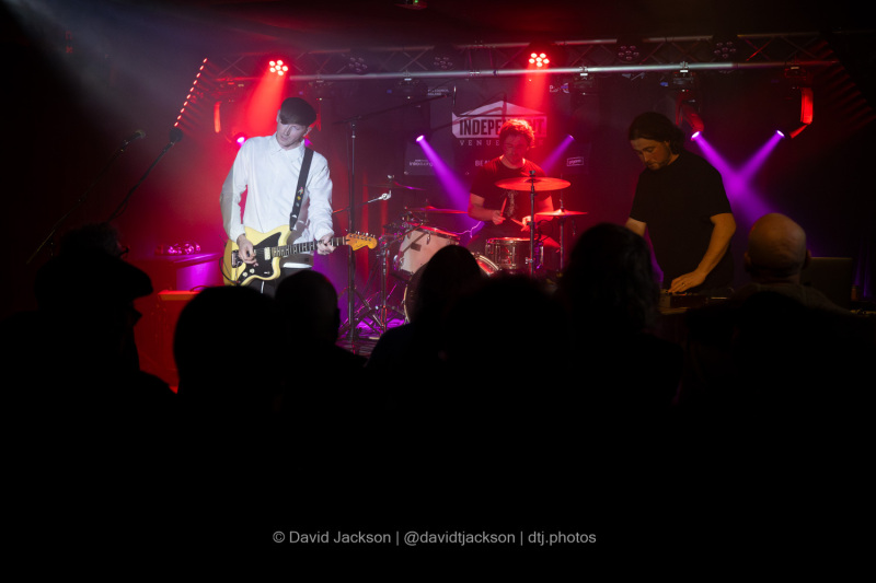 TVAM on stage at The Black Prince in Northampton on Saturday, February 3, 2024. Photo by David Jackson