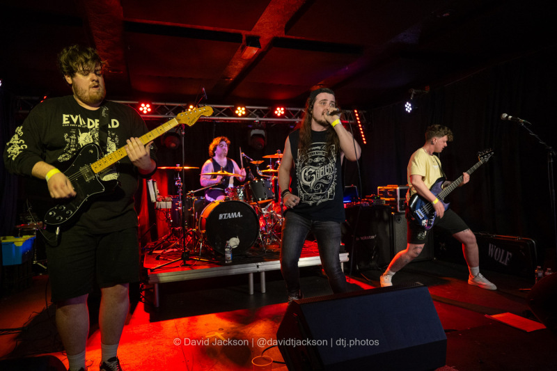Wishing Wolf on stage at Mayday Mayhem III at The Black Prince in Northampton on Sunday, May 4, 2024. Photo by David Jackson.