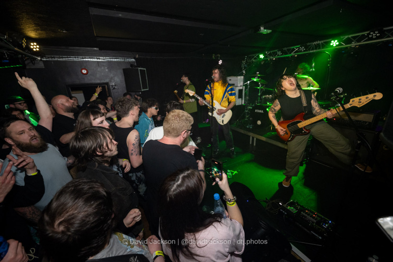 unpeople on stage at Mayday Mayhem III at The Black Prince in Northampton on Sunday, May 4, 2024. Photo by David Jackson.