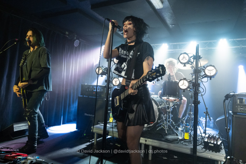 St Agnes on stage at Mayday Mayhem III at The Black Prince in Northampton on Sunday, May 4, 2024. Photo by David Jackson.