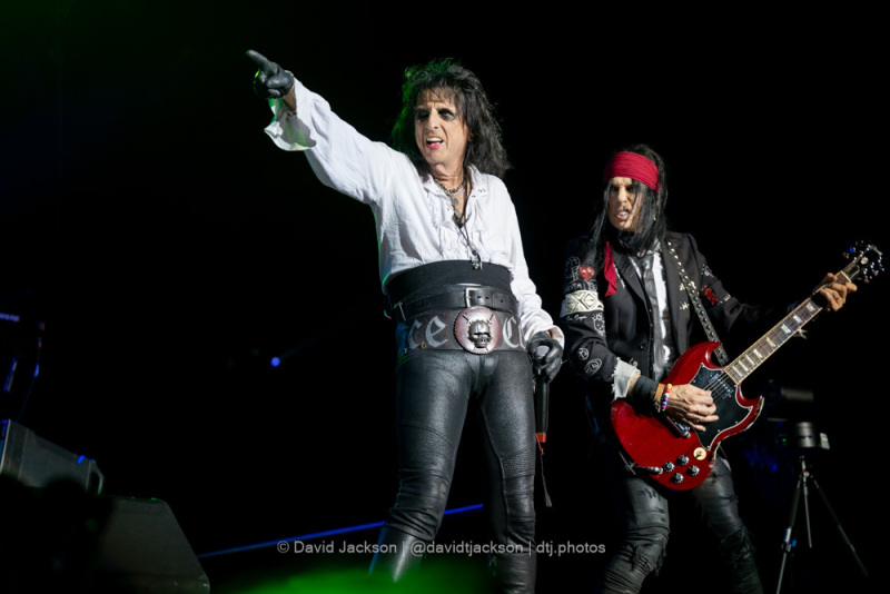 Hollywood Vampires on stage at the Utilita Arena in Birmingham on Tuesday, July 11, 2023. Photo by David Jackson.