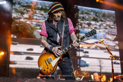 Hollywood Vampires on stage at the Utilita Arena in Birmingham on Tuesday, July 11, 2023. Photo by David Jackson. Hollywood Vampires on stage at the Utilita Arena in Birmingham on Tuesday, July 11, 2023. Photo by David Jackson.