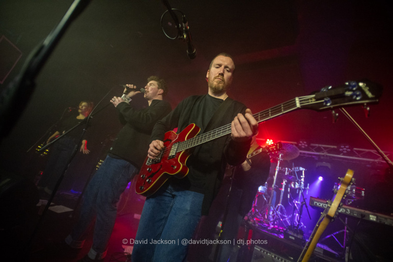 Woahgetter on stage at The Black Prince in Northampton on Thursday, February 29, 2024. Photo by David Jackson.