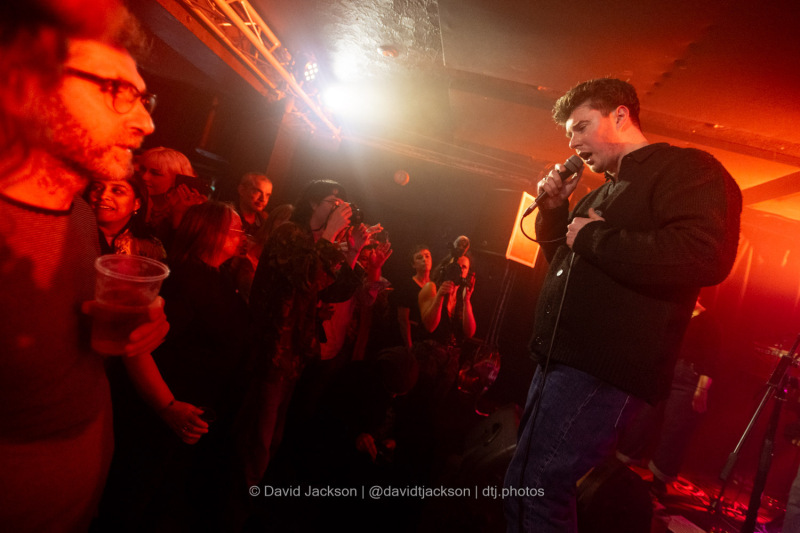 Woahgetter on stage at The Black Prince in Northampton on Thursday, February 29, 2024. Photo by David Jackson.