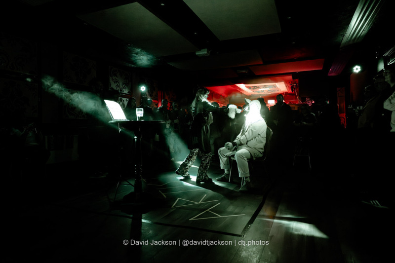 Woahgetter on stage at The Black Prince in Northampton on Wednesday, November 20, 2024. Photo by David Jackson.