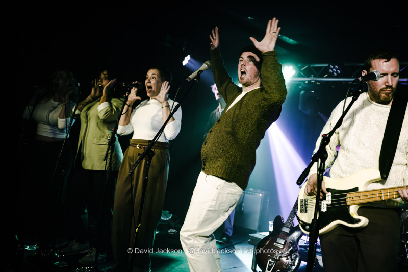 Woahgetter on stage at The Black Prince in Northampton on Wednesday, November 20, 2024. Photo by David Jackson.