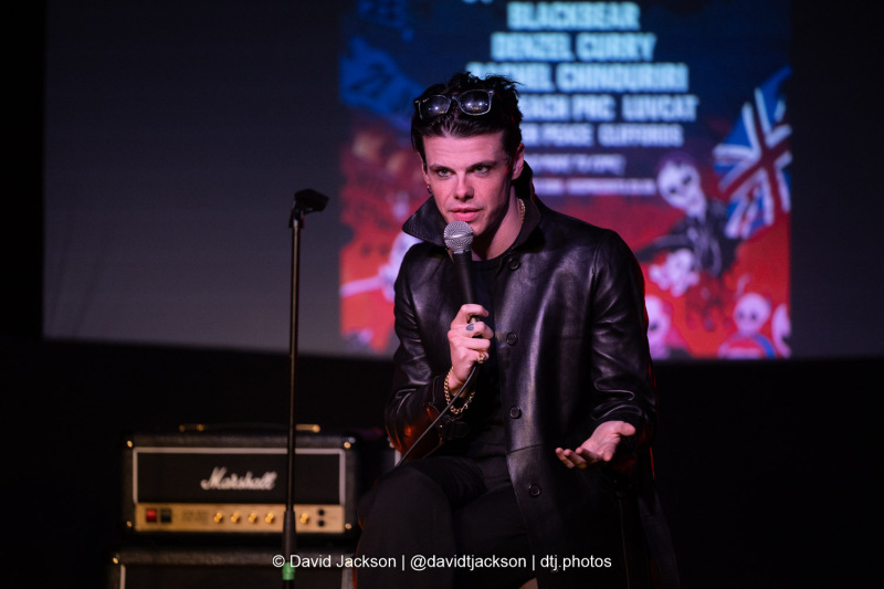 Yungblud taking part in a Bludfest Q&A at the Craufurd Arms in Milton Keynes on Tuesday, May 27. Photo by David Jackson.