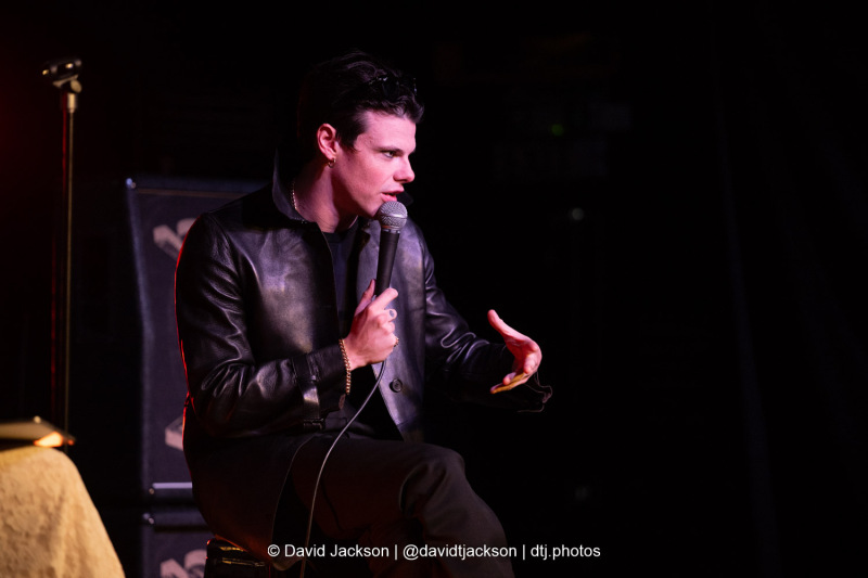 Yungblud taking part in a Bludfest Q&A at the Craufurd Arms in Milton Keynes on Tuesday, May 27. Photo by David Jackson.