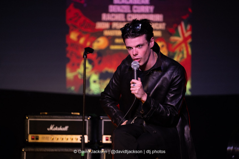 Yungblud taking part in a Bludfest Q&A at the Craufurd Arms in Milton Keynes on Tuesday, May 27. Photo by David Jackson.
