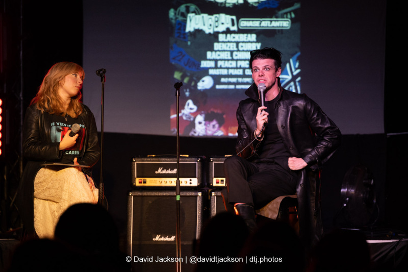 Yungblud taking part in a Bludfest Q&A at the Craufurd Arms in Milton Keynes on Tuesday, May 27. Photo by David Jackson.