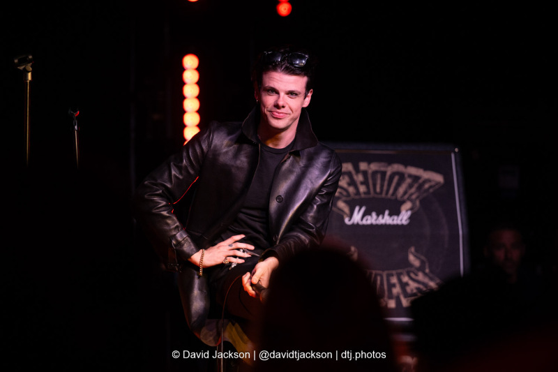 Yungblud taking part in a Bludfest Q&A at the Craufurd Arms in Milton Keynes on Tuesday, May 27. Photo by David Jackson.