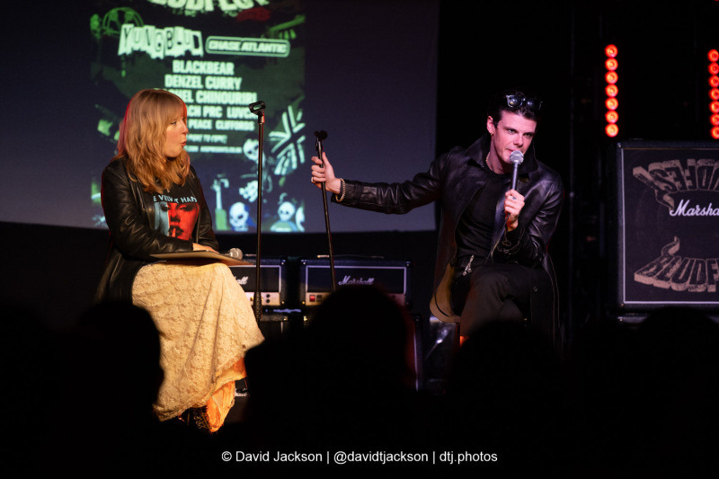 Yungblud taking part in a Bludfest Q&A at the Craufurd Arms in Milton Keynes on Tuesday, May 27. Photo by David Jackson.